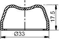 Afdekkap Rubber Waterdicht Tbv Ssw0064 (1st)