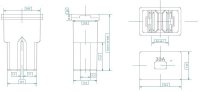 SINATEC Jap Zekering Type-as 30a 