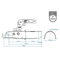 PROPLUS Clutch 70mm Round, 750kg