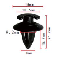 SINATEC Clip Bmw, Mini Oe: 51411973500, 51518172050 (20st)