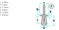 SINATEC Clip Vag Oe: 171885767, A0019944145 (20st)