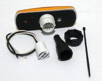 AEB Markeerlicht Led Oranje Met Connector, 104x36x20mm