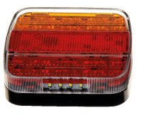 AEB Led Achterlicht, Met Nummerplaatverlichting, 12/24v