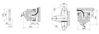 STEINER Heavy Duty Compressed Air Hose Reel Ø10x12mm, 12m
