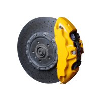 FOLIATEC Brake Caliper Paint, Perfomance Yellow 3, Comp.