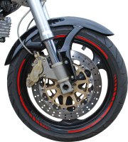 FOLIATEC Pin Striping For Moto Racing Red , 14x7x41cm