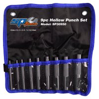 SPTOOLS Jeu de tubes creux, 9 Pièces