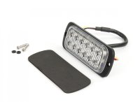 AEB Oranje Led Flitser, 12 Leds, 12/24v, 115x43x9mm