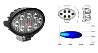 VISION X Overlander 8 Led, Ovale, 4224 Lumen, 111x142x56mm