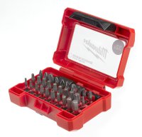 MILWAUKEE Shockwave Screw Bit Set with Belt Clip, 32 Pieces