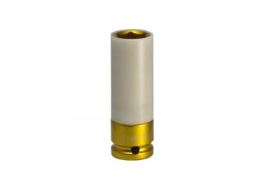 DELTACH 1/2" (12.5mm) Power Cap Long 19mm Yellow