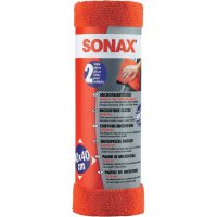 SONAX Chiffons Microfibres Extérieur (2pcs)