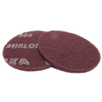 MIRKA Mirlon Disque Abrasif Ø150 Mm Rouge Vf P360 (10pcs)