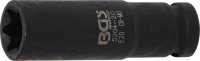 BGS TECHNIC 1/2" (12,5mm) Krachtdoppenset E-profiel Lang, Inwendige Torx, E10-e24, 9-delig