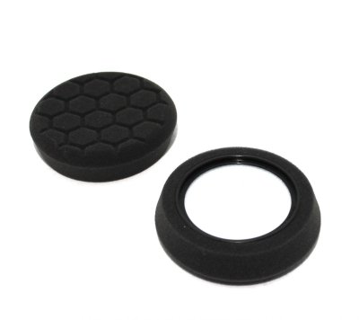 GELSON Polijstpad Hexagon Zwart Ø100mm (2 Stuks)