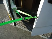 JUMBO 2-in-1 Lashing Strap With D-ring Green, 3m