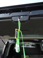 JUMBO 2-in-1 Lashing Strap With D-ring Green, 3m