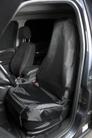 WALSER Seat Cover, Dirty Harry, Single Seat, Anthracite, Water And Dirt Repellent