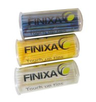 FINIXA Micro Penselen, Retoucheer Penselen, Geel, Fijn, 100st | FINIXA Pmp 21