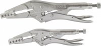 KS-TOOLS Locking pliers for hose clamp, 2-piece