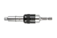 LASER 1/4" (6,3mm) Draai Dophouder, Verlengstuk Met Kniegewricht Voor 1/4" Doppen