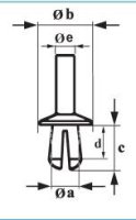 SINATEC Clip Toyota, Lexus Oe: 71741883 (10st)