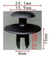 SINATEC Clip Bmw, Mini Oe: 51481915964 (20pcs)