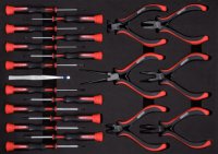 KS-TOOLS Precision Screwdrivers & Pliers Set, 21-Piece