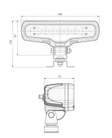 AEB Puissant Projecteur De Travail En Version Led - 12/24v