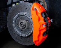 FOLIATEC Brake caliper paint, Neon Orange 3 Comp