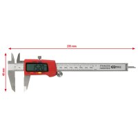 KS-TOOLS Digital calipers, 0-150mm