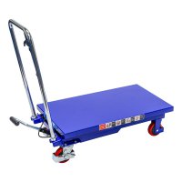 MAMMUTH Table élévatrice Mobile Avec Pompe à Pied Manuelle, 150 Kg