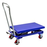 MAMMUTH Mobile Lifting Table With Manual Foot Pump, 500kg
