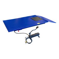 MAMMUTH Lift Table Quad With Manual Foot Pump And Hydraulic, 675kg