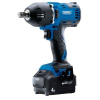 DRAPER D20 |1/2" (12,5mm)Battery Impact Wrench 20v, 400nm, Incl 2x4.0ah Batteries