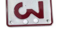 Nylon License Plate Caps + Screws