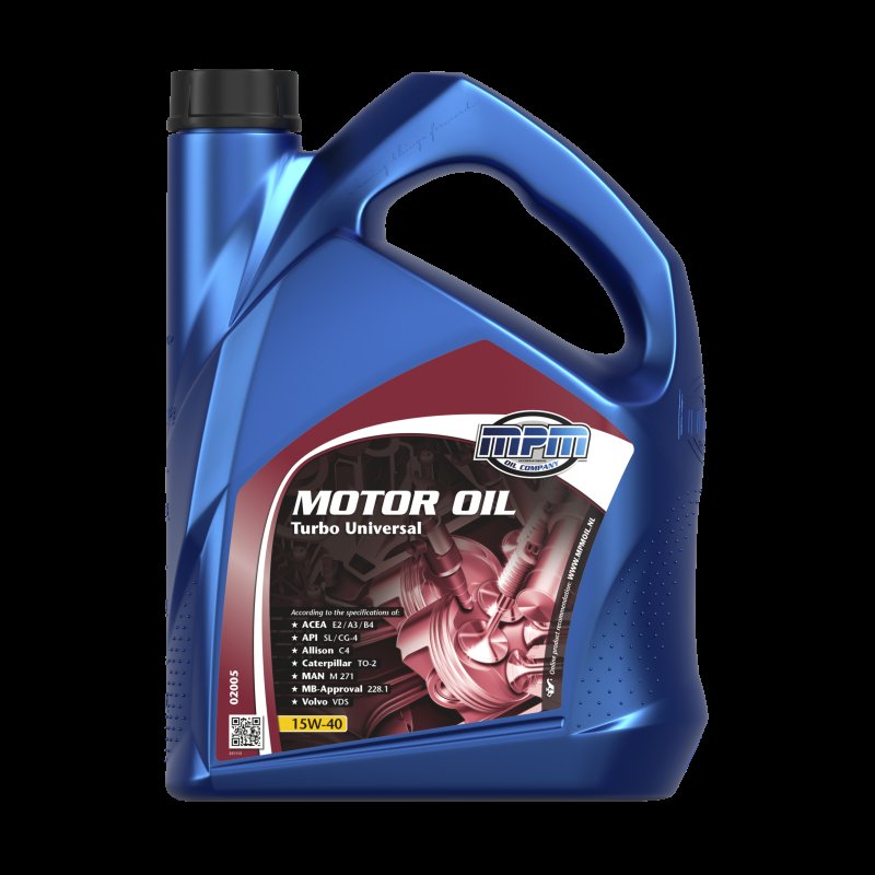 MPM Motorolie Turbo Universal 15w-40, 5l