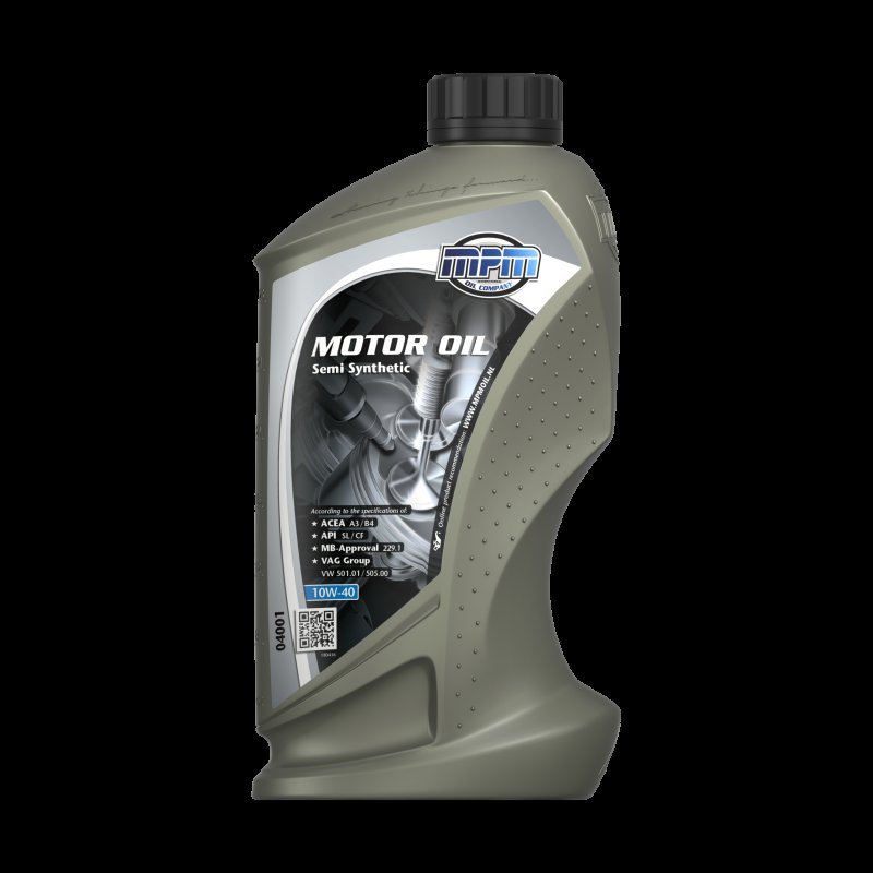 MPM Motorolie 10w-40 Semi Synthetic, 1l