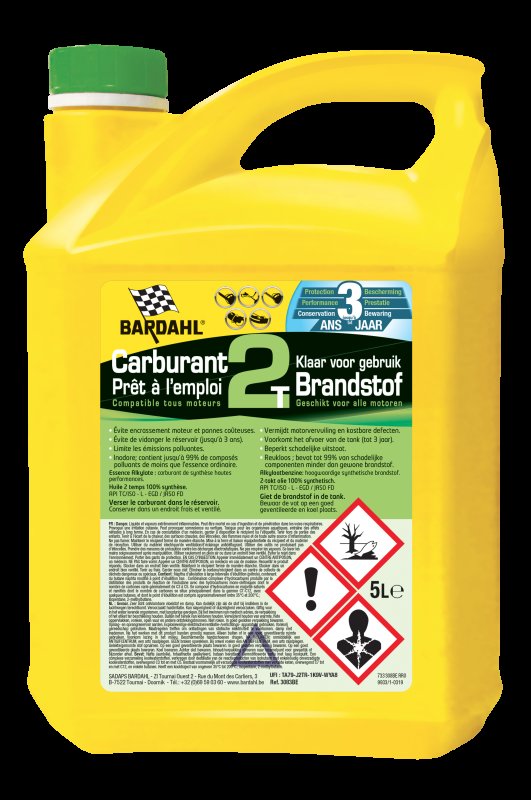 Bardahl 2t Benzine Brandstof, 5l