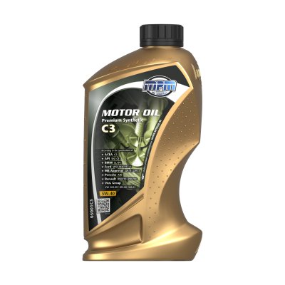 MPM Engine oil 5w-40 Premium Synthetic C3, 1l