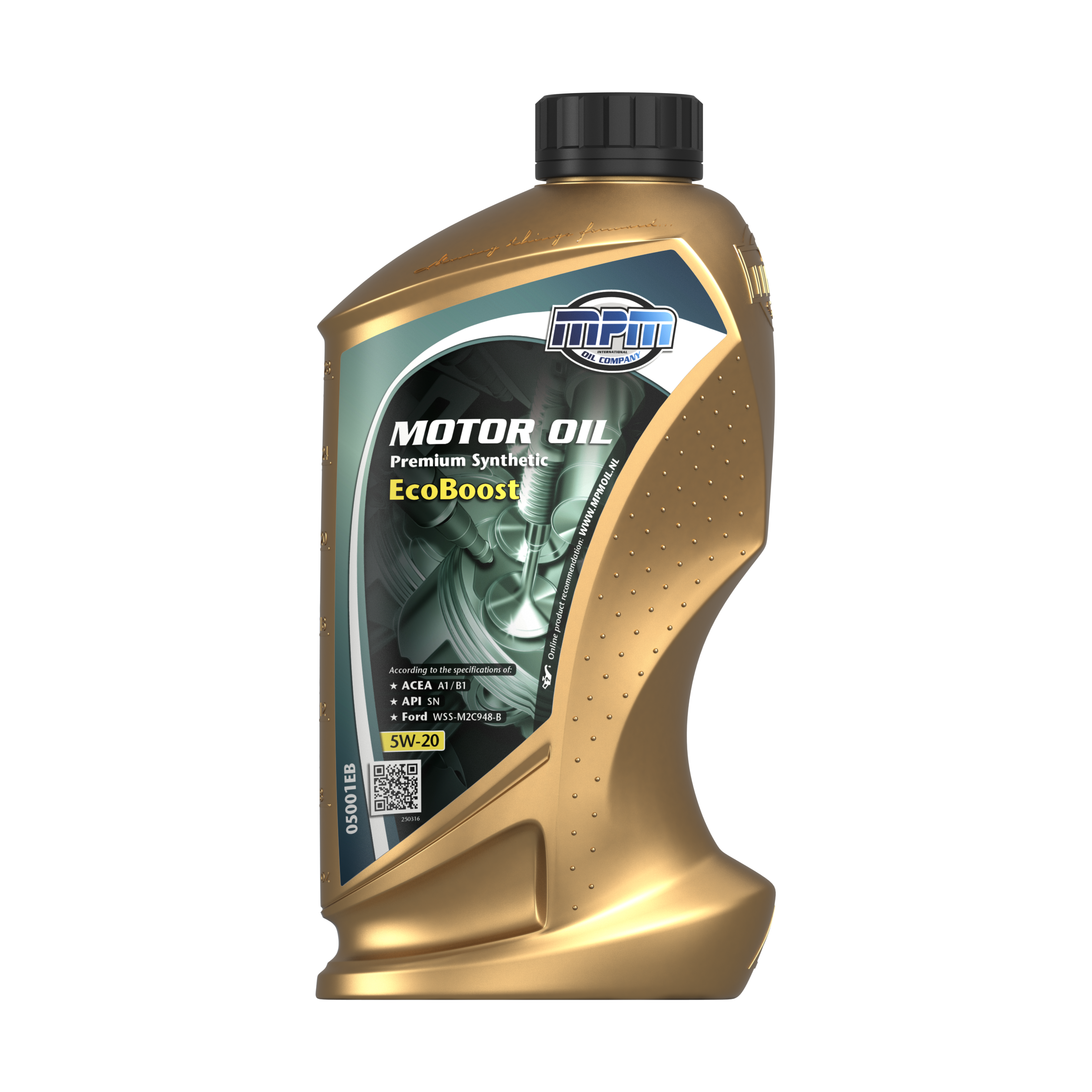 MPM Motorolie 5w-20 Premium Synthetic Ecoboost, 1l