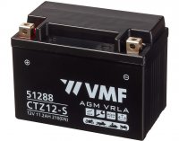 VMF Accu Moto/scooter 12v 11 Ah 210 En | + Links | Ctz12-s