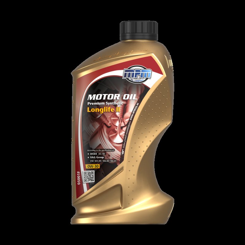 MPM Motorolie 0w-30 Premium Synthetic Longlife Ii, 1l