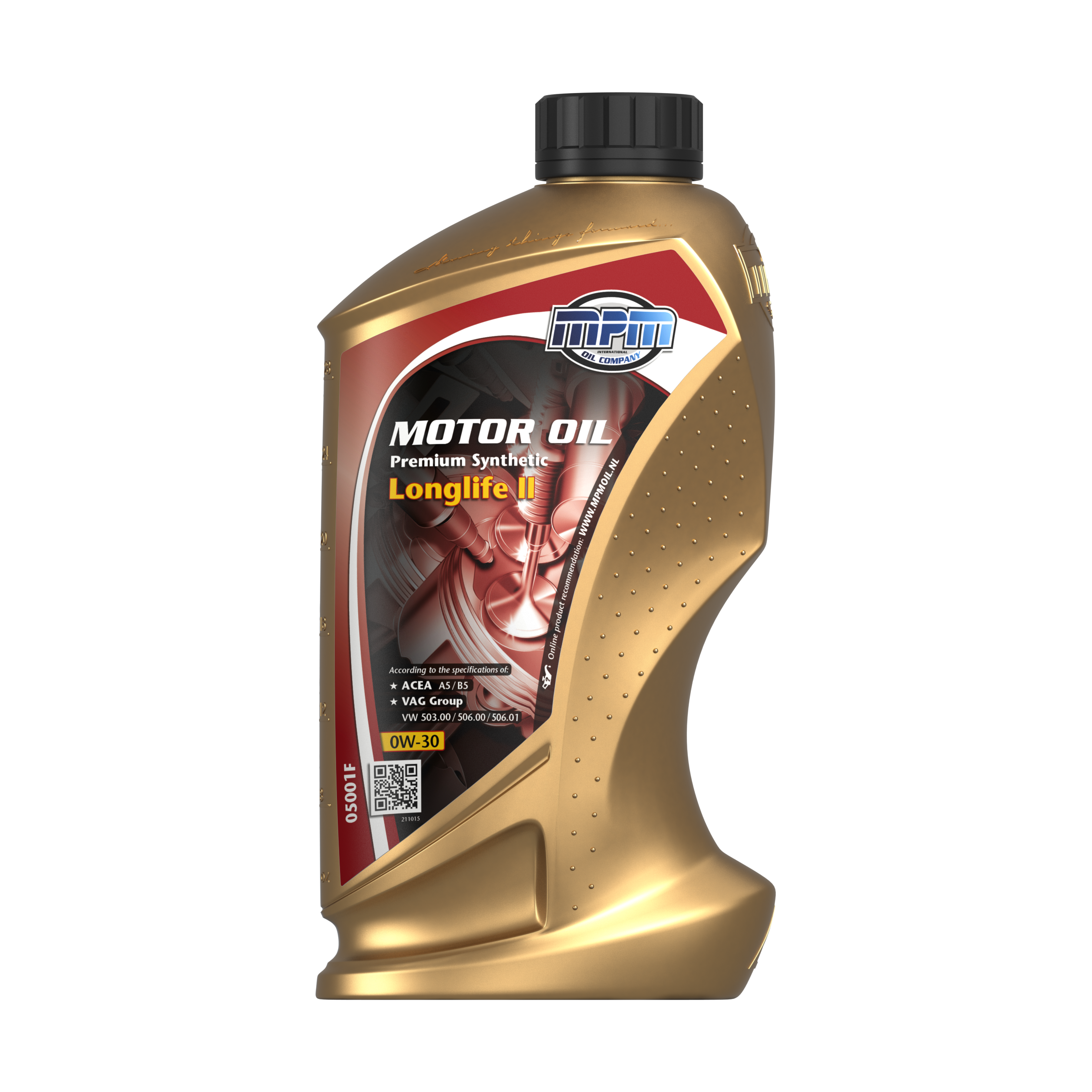 MPM Motorolie 0w-30 Premium Synthetic Longlife Ii, 1l