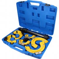 BRILLIANT TOOLS Spring Tensioner Set With Plastic Protection Inserts, 15 Pcs