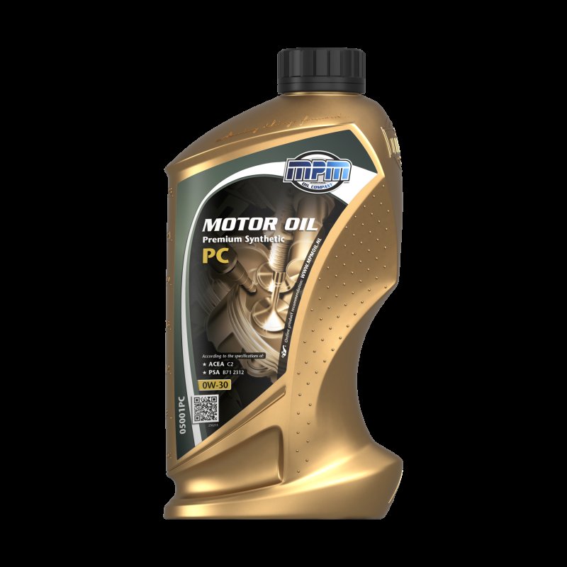MPM Motorolie 0w-30 Premium Synthetic Pc, 1l