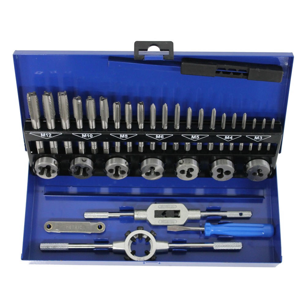 XPTOOLS Draadsnijset | Tappenset Metrisch, M3-m12,