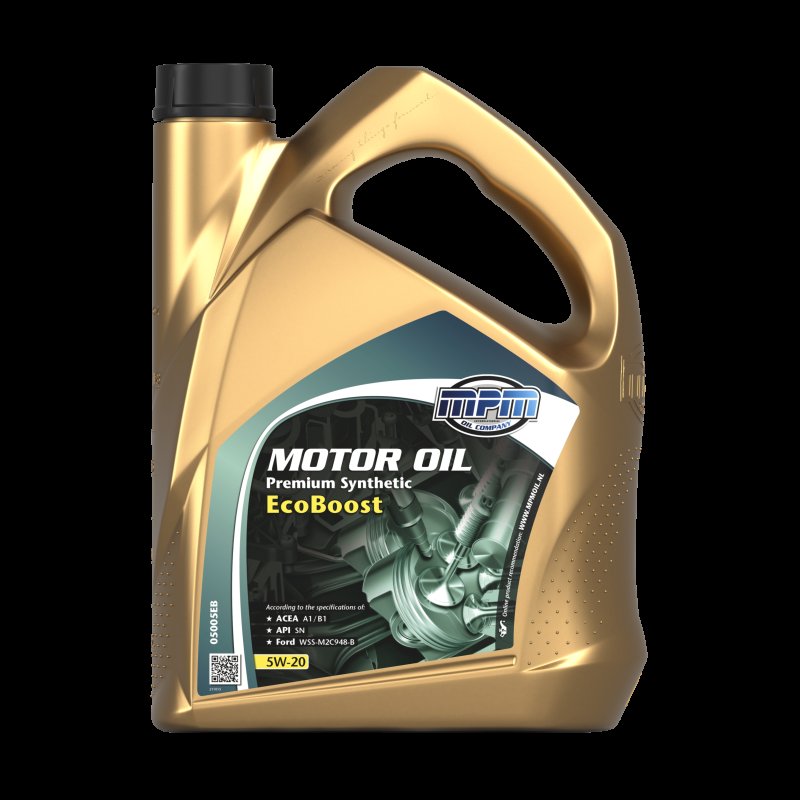 MPM Motorolie 5w-20 Premium Synthetic Ecoboost, 5l