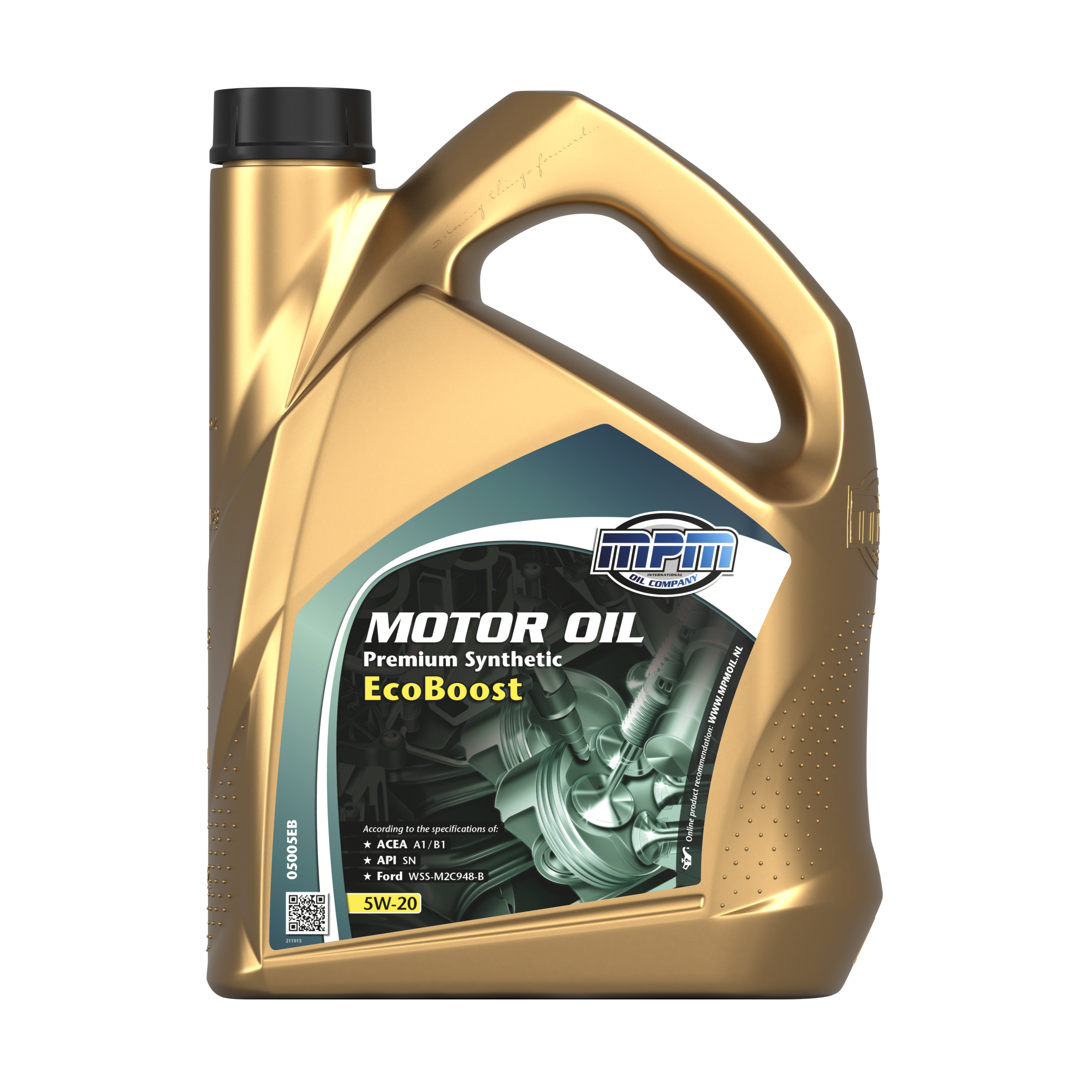 MPM Motorolie 5w-20 Premium Synthetic Ecoboost, 5l