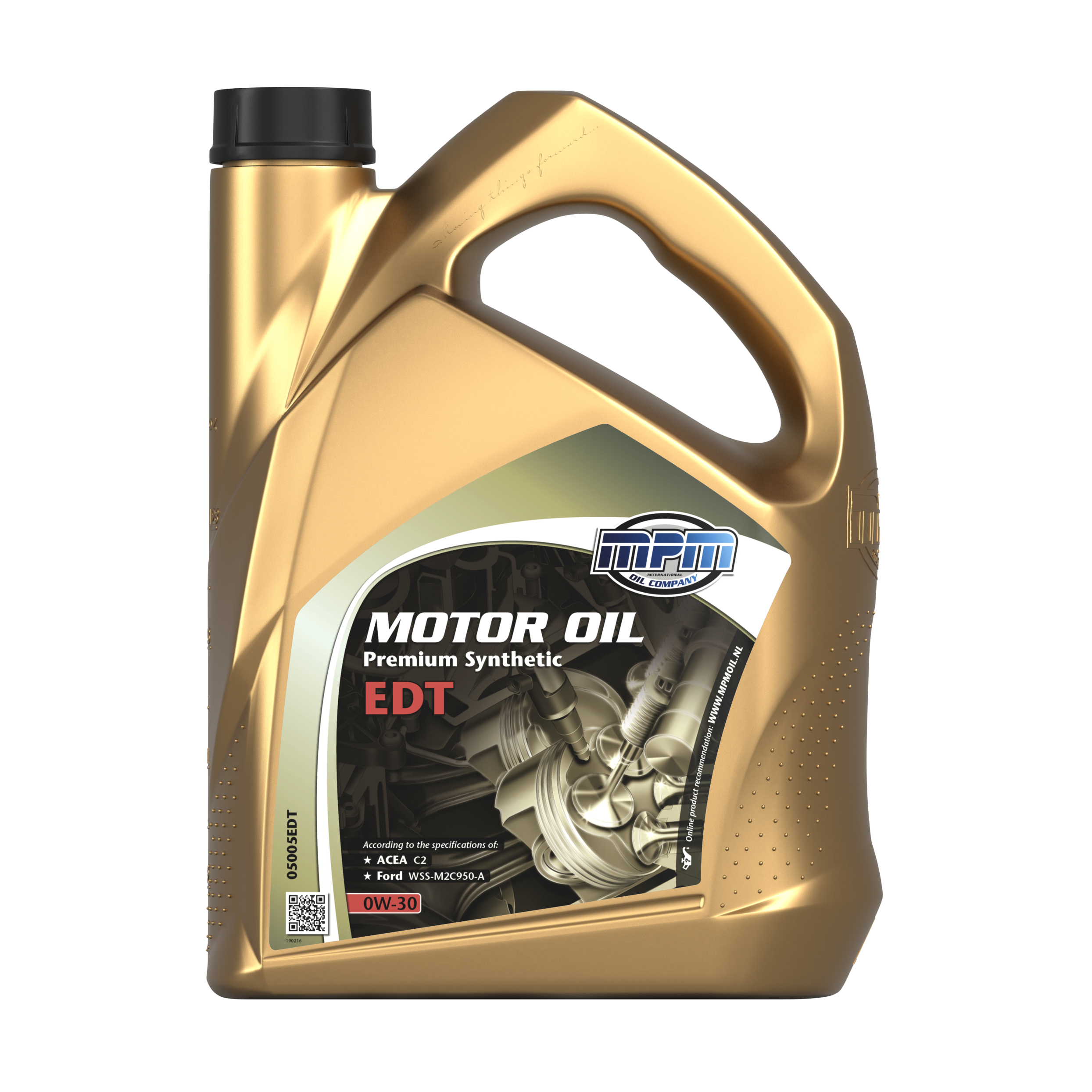 MPM Motorolie 0w30 Premium Synthetic Edt, 5l